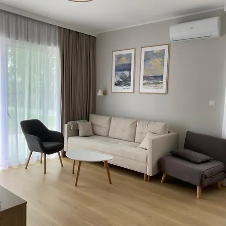 2 Pokojowy 40m2 Z Tarasem Stacja Baltic Twins 斯图托沃