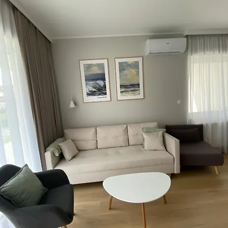 2 Pokojowy 40m2 Z Tarasem Stacja Baltic Twins *